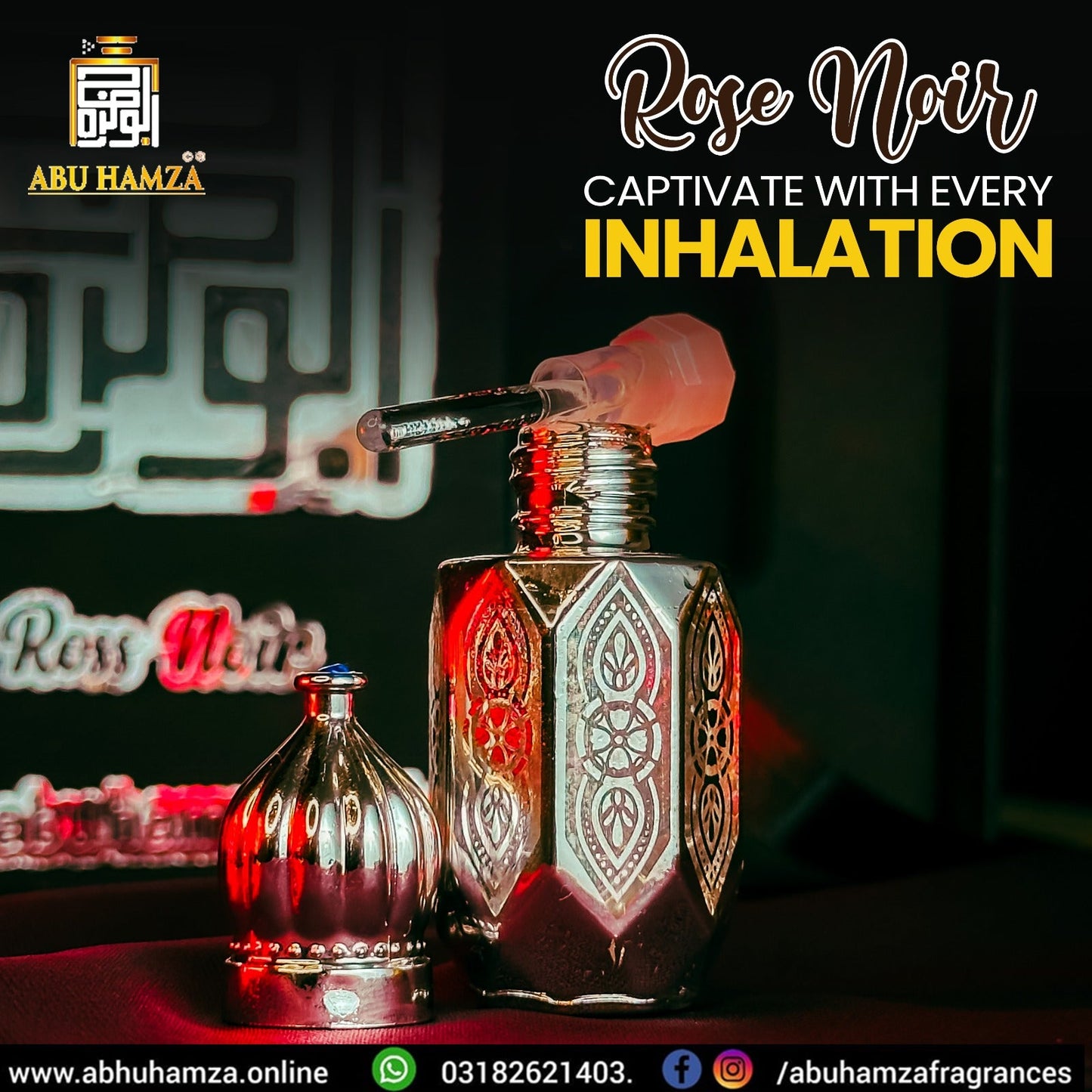 ROSE NOIR  SILVER EDITION  6ML