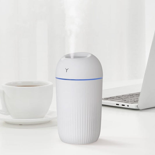 Portable USB Ultrasonic Humidifier for Home & Office