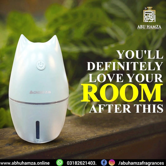 Cute Cat Ear Ultrasonic Humidifier & Essential Oil Diffuser