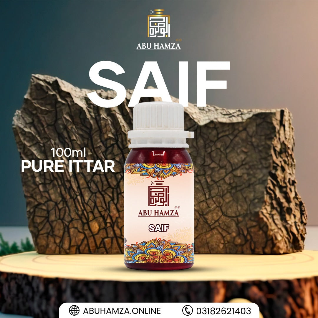 100ML PURE ITTAR SAIF