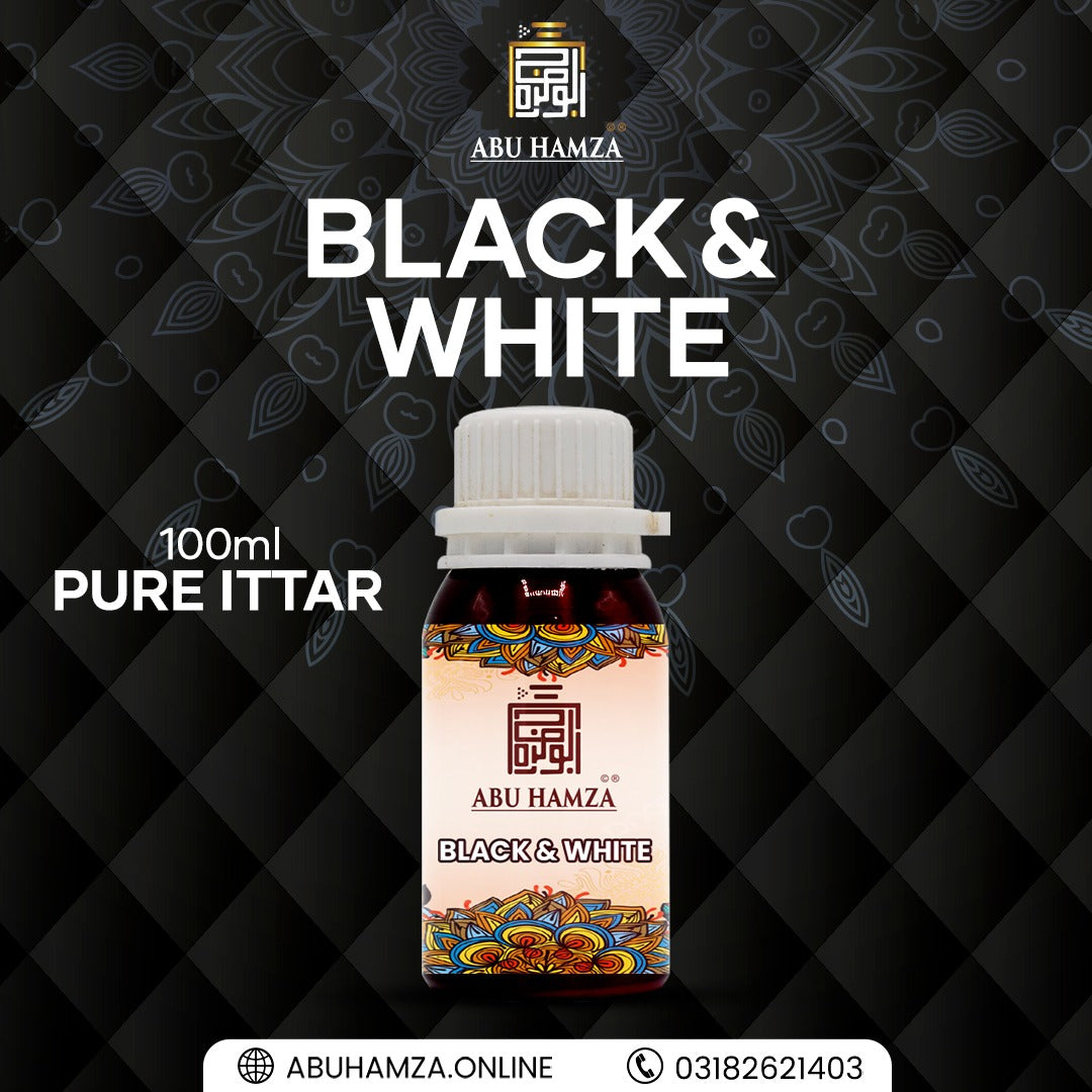 100ML PURE ITTAR BLACK-WHITE