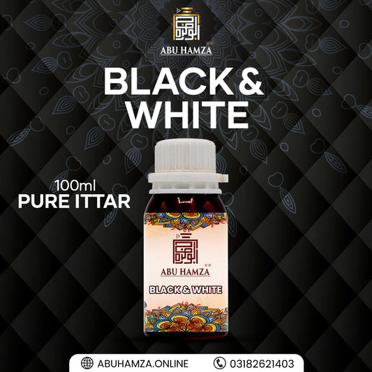 100ML PURE ITTAR BLACK-WHITE